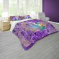 Purple Game Duvet Cover Set