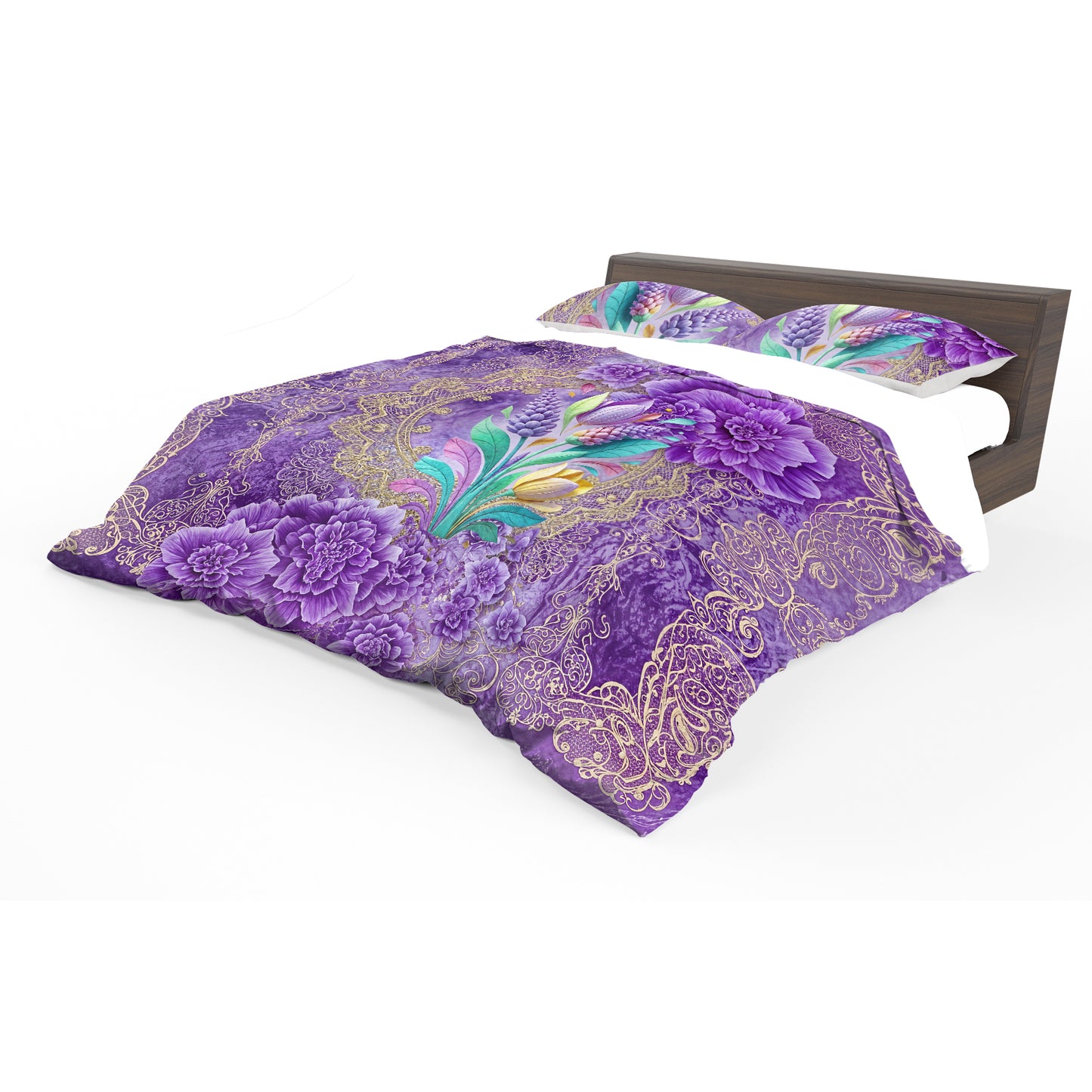 Purple Game Duvet Cover Set