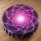 Purple Illusion Round Tablecloth