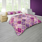 Purple Lantern Shape Design Duvet Cover Set