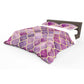 Purple Lantern Shape Design Duvet Cover Set