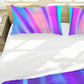 Purple Phantom Streams Duvet Cover Set
