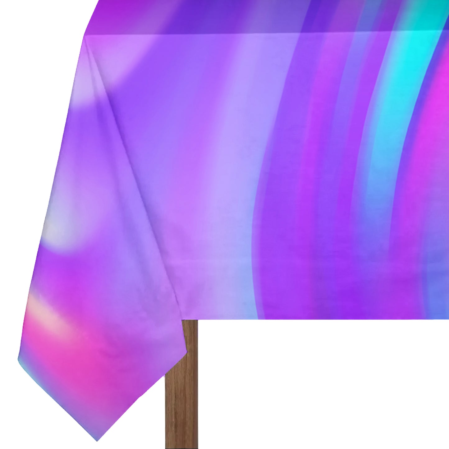 Purple Phantom Streams Rectangle Tablecloth