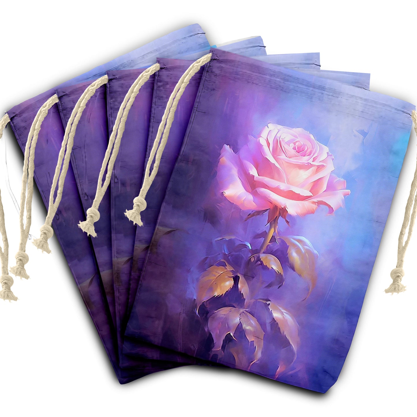 Purple Rose Gift Sack