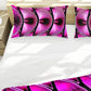 Purple Windy Waves Duvet Cover Set