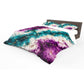 Purple & Turquoise Explosion Duvet Cover Set
