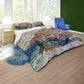 Queen of Cubs Duvet Cover Set by Delene Lambert