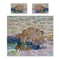 Queen of Cubs Duvet Cover Set by Delene Lambert