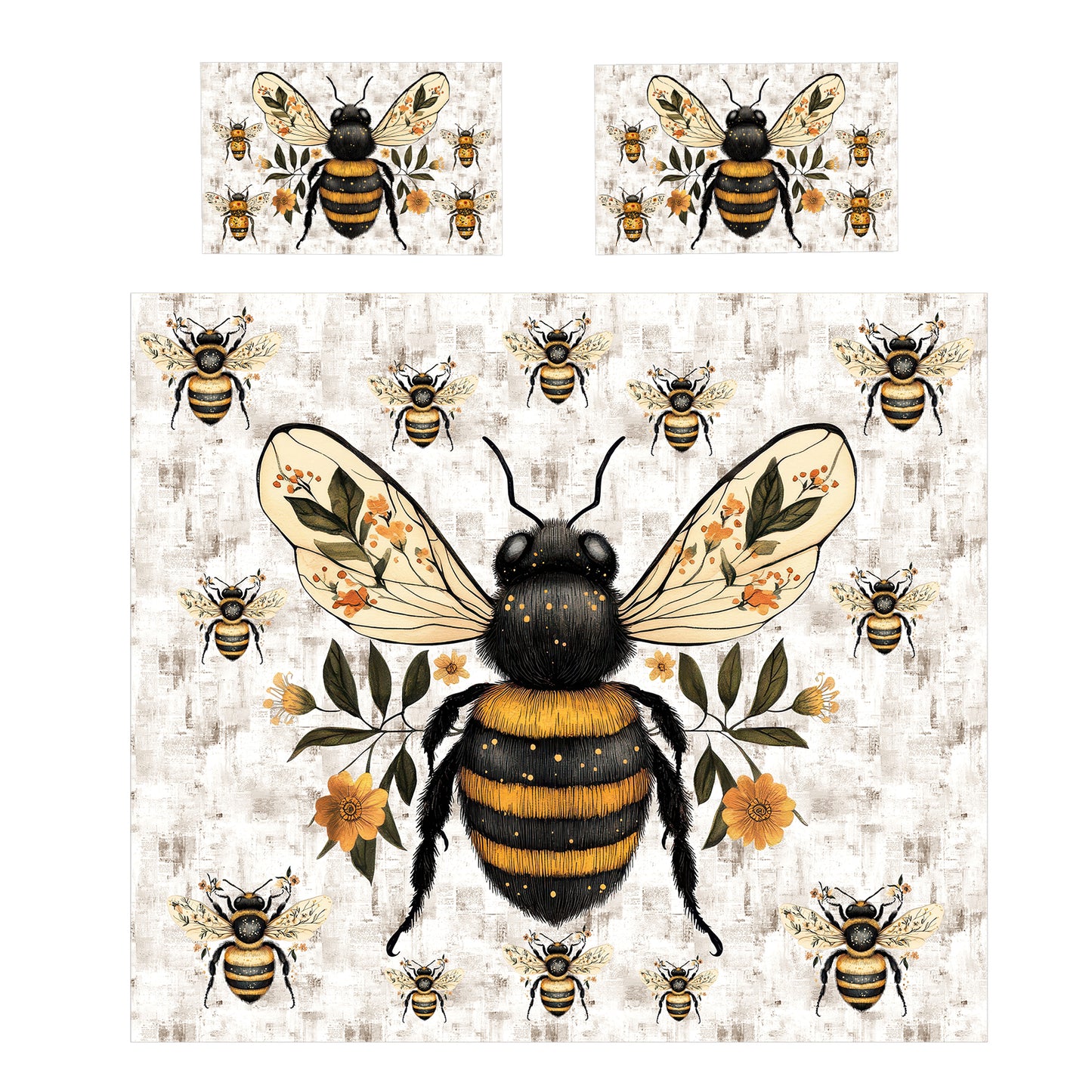 Queen Bee Duvet Cover Set by Mark van Vuuren