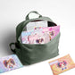 Quirky Little Girl Subject Savvy Book Bags Set Of 6