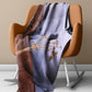 Quiver Tree Landscape Africa Light Weigt Fleece Blanket By Fanie Heymans