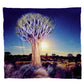 Quiver tree in Moonlight Light Weight Fleece Blanket by Fanie Heymans