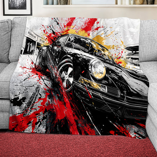 Racing Legend Light Weight Fleece Blanket