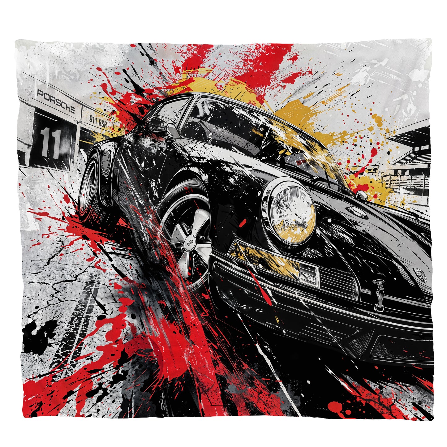 Racing Legend Light Weight Fleece Blanket