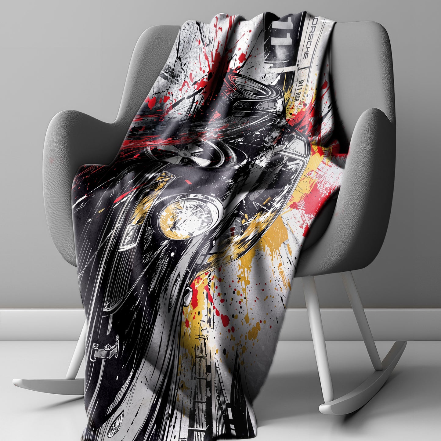 Racing Legend Light Weight Fleece Blanket
