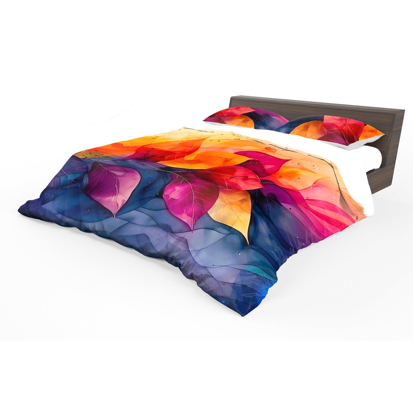 Radiant Colour Petals Duvet Cover Set