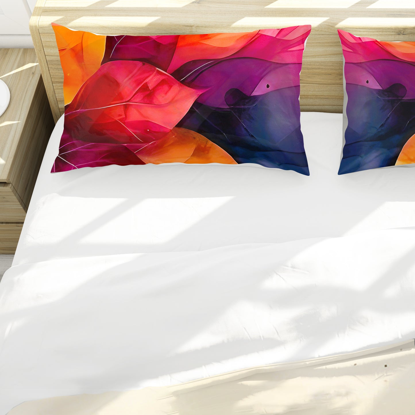 Radiant Colour Petals Duvet Cover Set