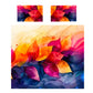 Radiant Colour Petals Duvet Cover Set