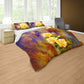 Radiant Yellow Rose Duvet Cover Set