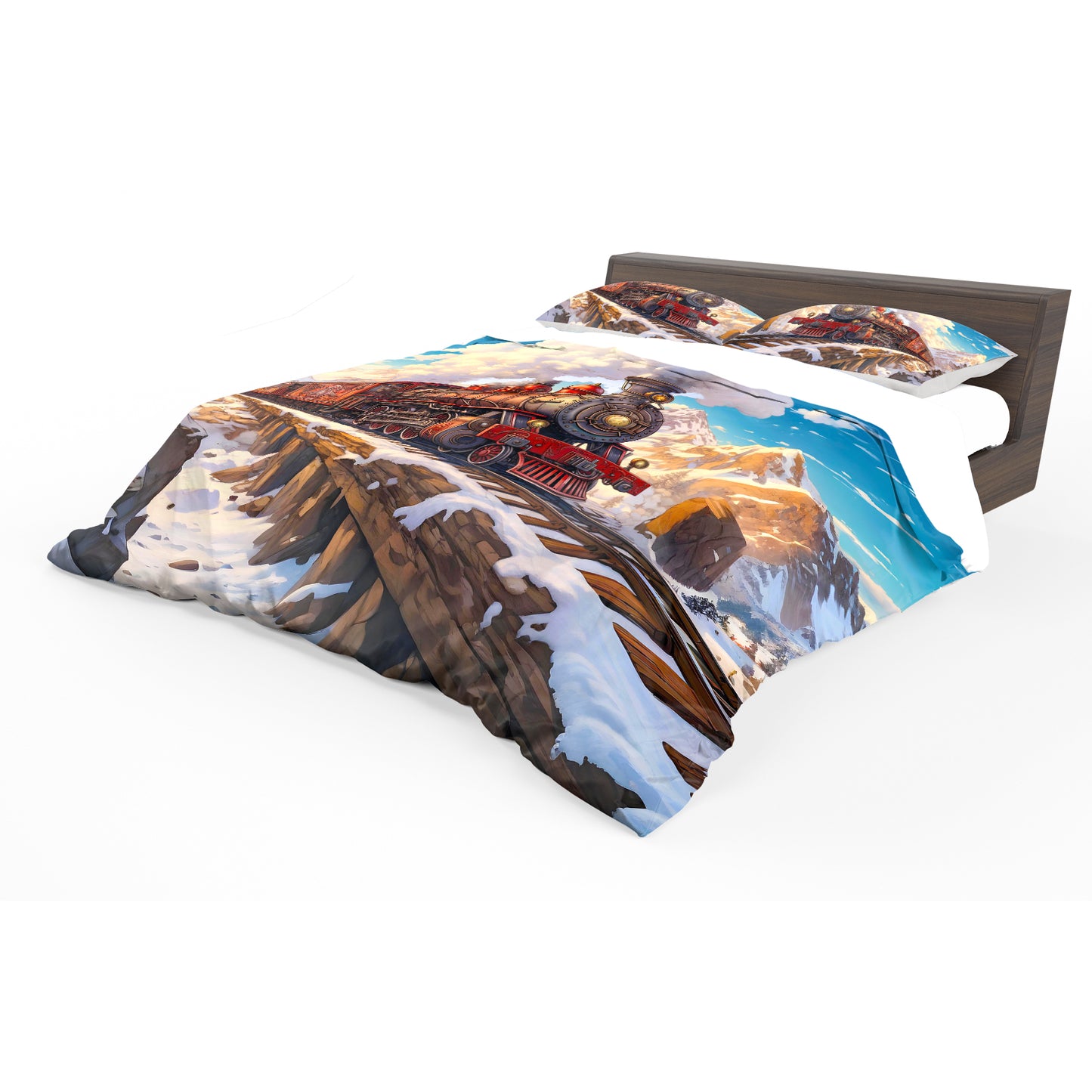 Railway Train Express Duvet Cover Set