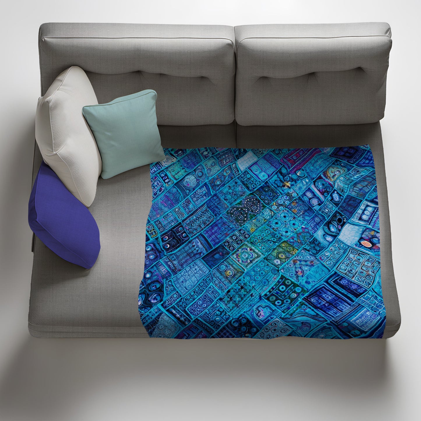 Rain Monsoon Light Weight Fleece Blanket