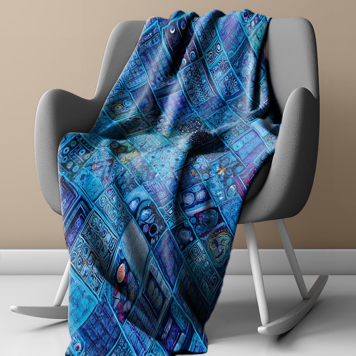 Rain Monsoon Light Weight Fleece Blanket