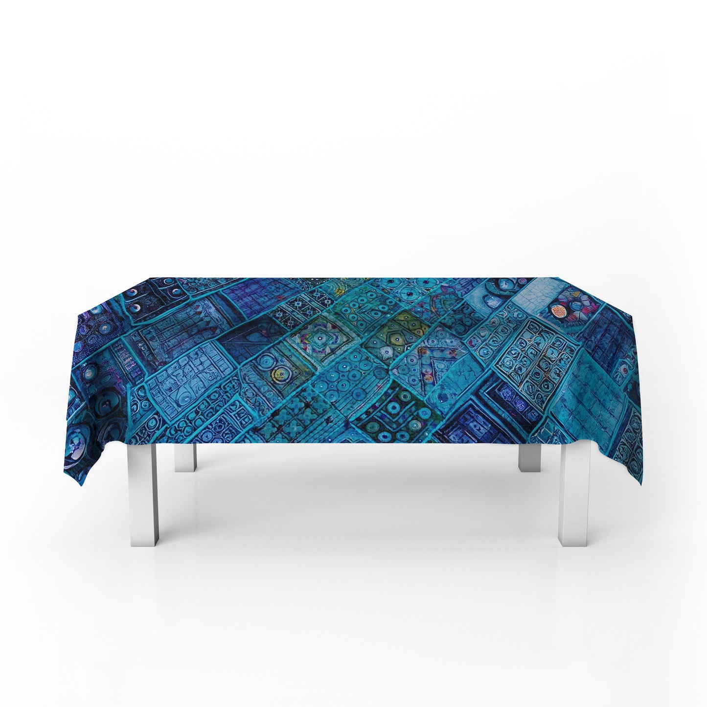 Rain Monsoon Rectangle Tablecloth