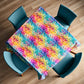 Fiery Foliage Square Tablecloth