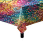 Bright Rainbow Foilage Square Tablecloth