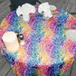 Rainbow Foliage Soft Round Tablecloth