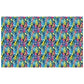 Aqua Foliage Rectangle Tablecloth