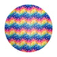 Rainbow Foliage Bright Round Tablecloth