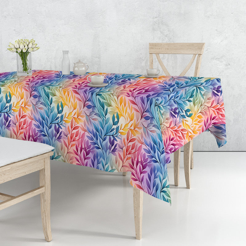 Soft Foliage Rectangle Tablecloth