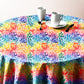 Rainbow Foliage Pastel Round Tablecloth