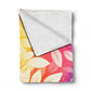Rainbow Foliage Yellow Light Weight Fleece Blanket