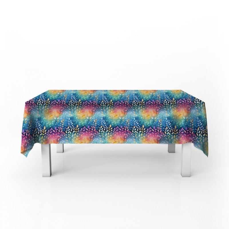 Colourful Foliage Rectangle Tablecloth