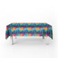 Colourful Foliage Rectangle Tablecloth