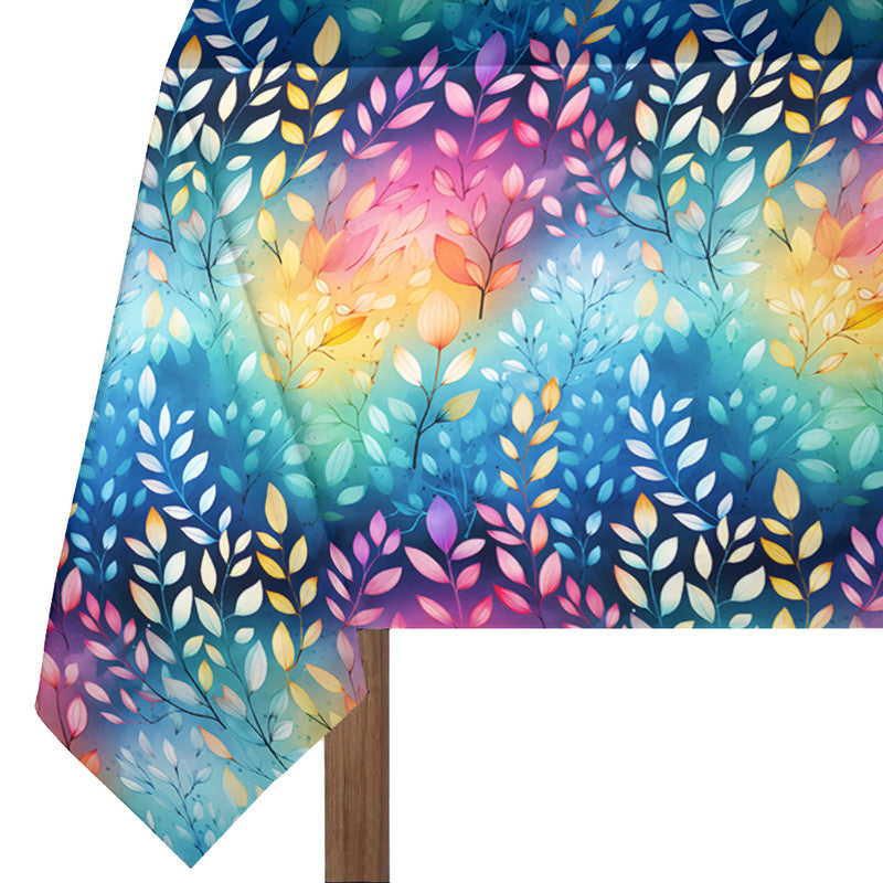 Colourful Foliage Rectangle Tablecloth