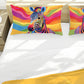 Rainbow Zebra Duvet Cover Set by Wikus Schalkwyk