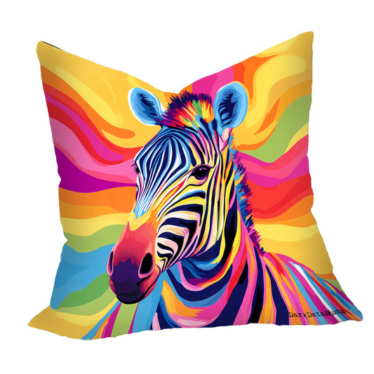 Rainbow Zebra Luxury Scatter by Wikus Schalkwyk