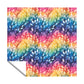 Rainbow Zigzag Square Tablecloth