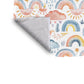 Rainbow and Clouds Baby Fleece Blanket