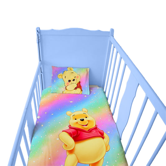 Rainbow Bear Cot Set