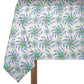 Rainbow Colour Flowers on Grey 3m Rectangle Tablecloth