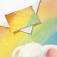 Rainbow Elephant Cot Set