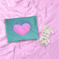 Rainbow Heart Cot Set