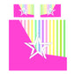Rainbow Star Duvet Cover Set