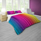 Rainbow Stripes of Colours Duvet Cover Set