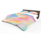 Rainbow Swirll Queen Duvet