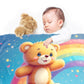 Rainbow Teddy Hugs Baby Fleece Blanket